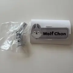 SKZOO Wolf Chan キーホルダー バッジ セット