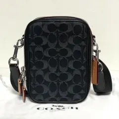 ✨極美品✨COACH スタントン クロスボディ シグネチャー デニム CO946