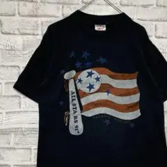 USA製90sヴィンテージTシャツ！シングルステッチ　ブラック半袖古着L 22