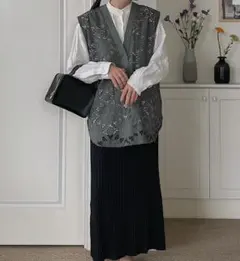 ZARA ザラ 刺繍ベスト チュニック