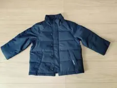 COMME CA ISM ダウンコート 100A ネイビー