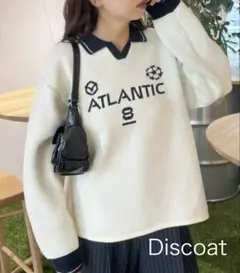 新品！Discoat 8800円→2590円 ユニフォーム ニット ユニセックス