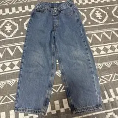 デニムワイドパンツ ボトムス