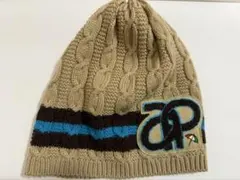 アーノルドパーマーニット帽 ベージュ