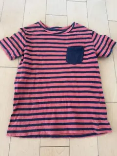 ZARA KIDSボーダー半袖Tシャツ116ザラキッズ子供