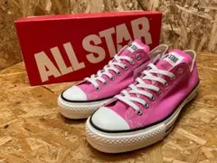 未使用 コンバース 日本製 CANVAS AS J OX PINK US 8.5