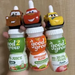 good2grow 空ボトル　アメキャラ　カーズ　メーター　ディズニー