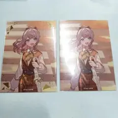 望月穂波　CD特典　カード　箔押し　レア
