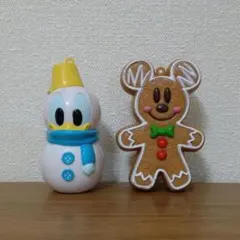 DISNEY　ミッキー　ドナルド　オーナメント