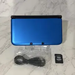 【動作品・付属品付き】ニンテンドー 3DS LL ブルー ブラック 任天堂