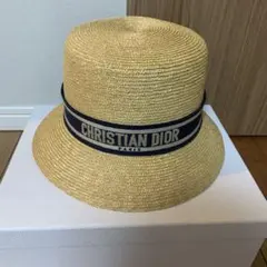 【美品✨️】Christian Dior 麦わら帽子 サイズ58 Christian Dior 麦わら帽子 サイズ58 - メルカリ