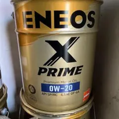 ENEOS X PRIME 0W-20 20L 18日まで限定価格 値下不可 ENEOS X PRIME (エックスプライム) エンジンオイル 0W-20 SP/RC