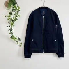 ［RAGE BLUE］ボンバージャケット（M）ジップアップ ブルゾン MA-1