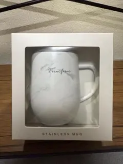 Francfranc ステンレス マグカップ 大理石模様