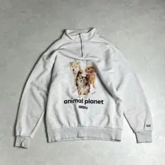 FREAK'S STORE　animal planet　ハーフジップスウェットのサムネイル