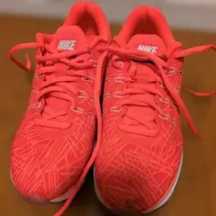 Nike ランニングシューズ 23.5cm レッド オレンジ