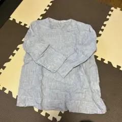 無印良品　７部丈　シャツ XS
