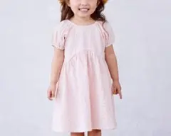 プティマイン　ピンク　ワンピース　90サイズ美品