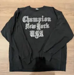 Champion　スウェット　ブラック
