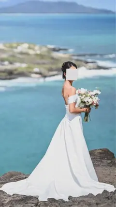 LA SPOSA 総レース マーメイドドレス 9号【プロノビアス姉妹ブランド