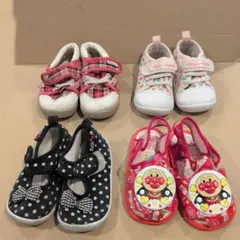 ベビーシューズ　４足セット　 13.5cm③、14cm①