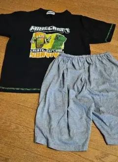 Minecraft Tシャツとショートパンツセット　140