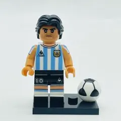 [레고 호환] 디에고 마라도나 아르헨티나 축구 국가대표 미니피겨