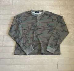 gap サーマル ロンt カモ 迷彩柄 cityboy 古着 - メルカリ
