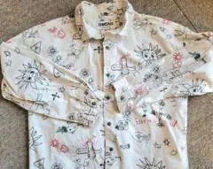 マーキーズ☆MARKEY'S スナップボタンの長袖シャツ 120サイズ