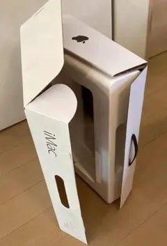 Apple iMac の空箱　iMacパソコン本体は付属しません