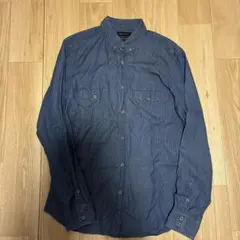 デニムシャツ　Massimo Dutti ボタンダウンシャツ　ストライプのサムネイル