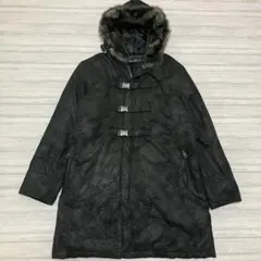 00s y2k ファーコート　ギミック　グランジ　punk カーゴ 00s y2k ベロア ファー パーカー 平成ギャル グランジ パンク