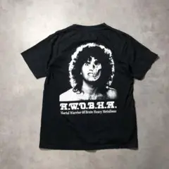 GQ2999◇M.W.O.B.H.M : 00s Tシャツ◇M◇黒 Space