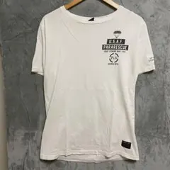 【L744】 AVIREX 半袖Tシャツ サイズL ホワイトのサムネイル