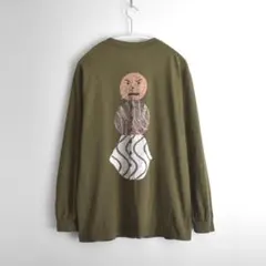 Quarter Snacks 長袖 Tシャツ カットソー オリーブ M