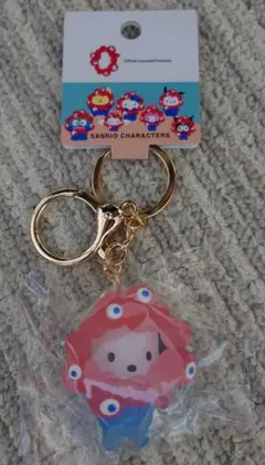 EXPO2025 サンリオミャクミャク クリアカラー キーホルダーポチャッコ