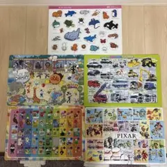 アンパンマン はたらくシリーズ　PIXAR その他ジグソーパズル 5個セット