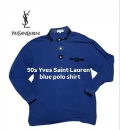 YSL イヴサンローラン　yves saint laurent ポロシャツ M YSLポロシャツメンズ2025春夏トレンド新作カッコイイ最高級ブランド