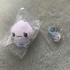 しずくちゃん ふわふわぬいぐるみ&アクリルめじるしチャーム みるみるちゃん