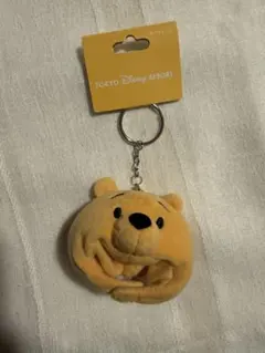 Disney プーさん ファンキャップ キーチェーン