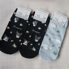 クロミ　シナモロール　靴下 セット　23～25cm 　サンリオ