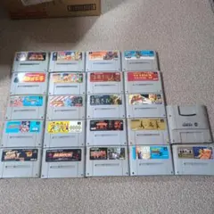 SFC スーパーファミコンソフト まとめ売り 22本 バラ売り不可