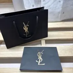 Yves Saint Laurent ショップ袋 黒