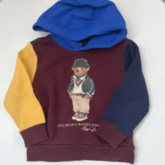 ポロ ラルフローレン ポロベア 裏起毛パーカー 3T 100cm