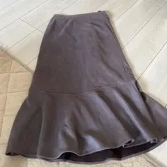 グレー フレアスカート サイズF