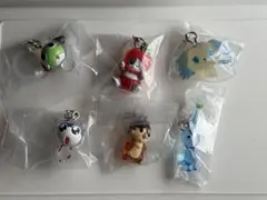 めじるしアクセサリー6個セット　ケロロ軍曹　モフサンド　ジュエルペット　ピクミン