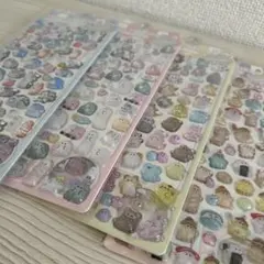 ⑨ 本日のみ3D POPシール　オバケーヌ4枚セット♡ボンボンドロップシール風♡