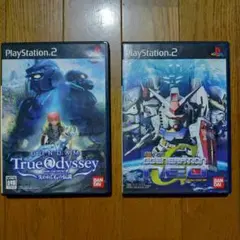PS2 ソフト ガンダムトゥルーオデッセイ&Gジェネレーションネオ