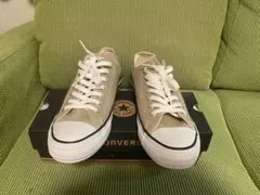 【新品未使用】コンバース　オールスター　ベージュ