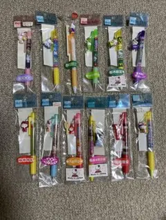 平成レトロ　ご当地キティ　シャープペン　ボールペン　12本まとめ売り　シャーペン